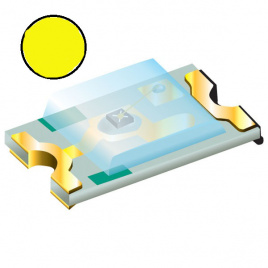 Светодиод SMD 0805 желтый