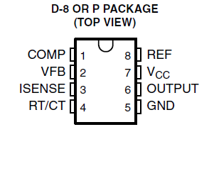 TL3845P DIP-8 фото 2