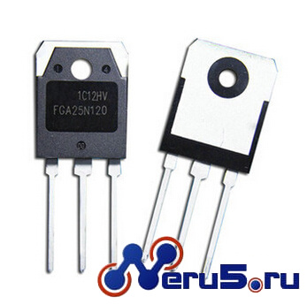 FGA25N120ANTD  1200V 50A   NPT (TO-3P) фото 1