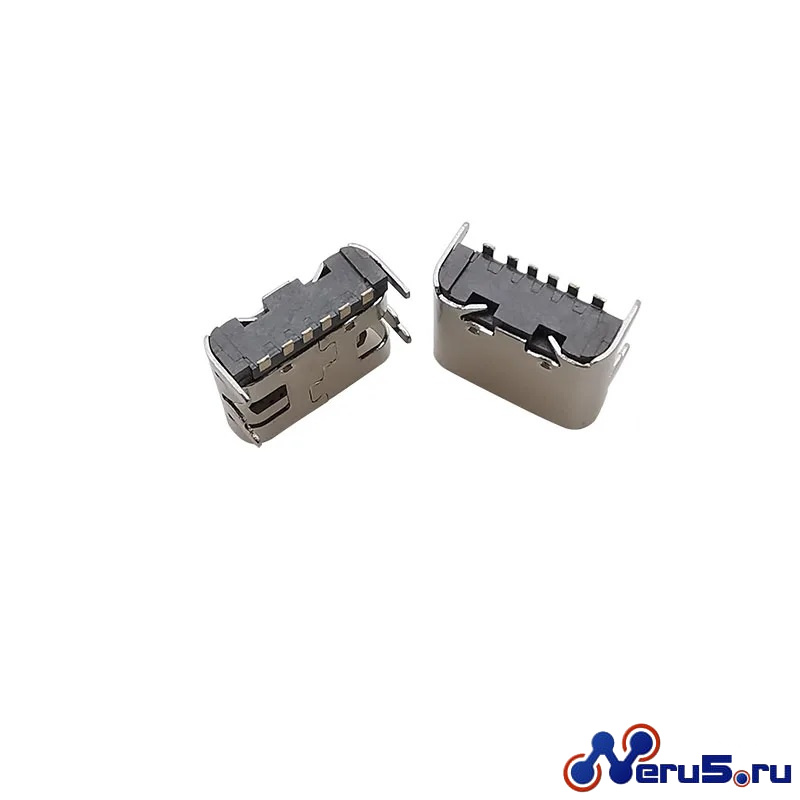разъем Tipe-C 6pin на плату фото 4