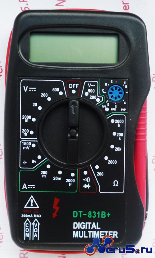мультиметр DT-831B фото 1