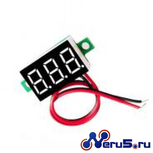 Led вольтметр 4,5-30в  фото 4