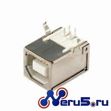 USB-B разъем 4pin фото 1